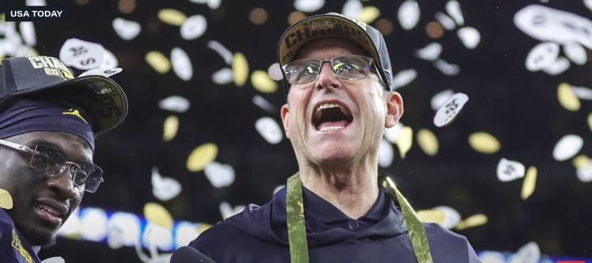 Jim Harbaugh's Triumph