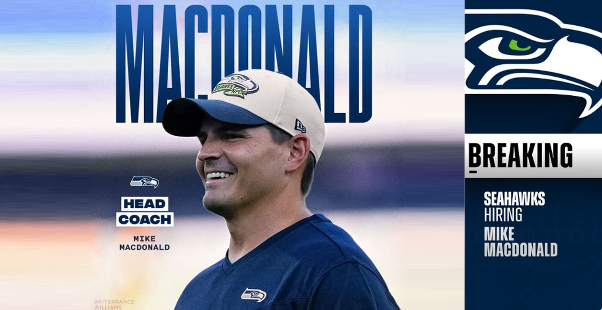 Seahawks hire Mike Macdonald